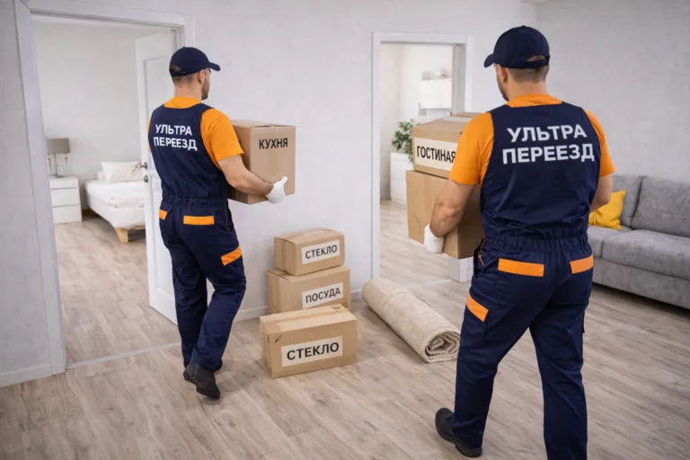 Выгрузка и занос вещей на новое место