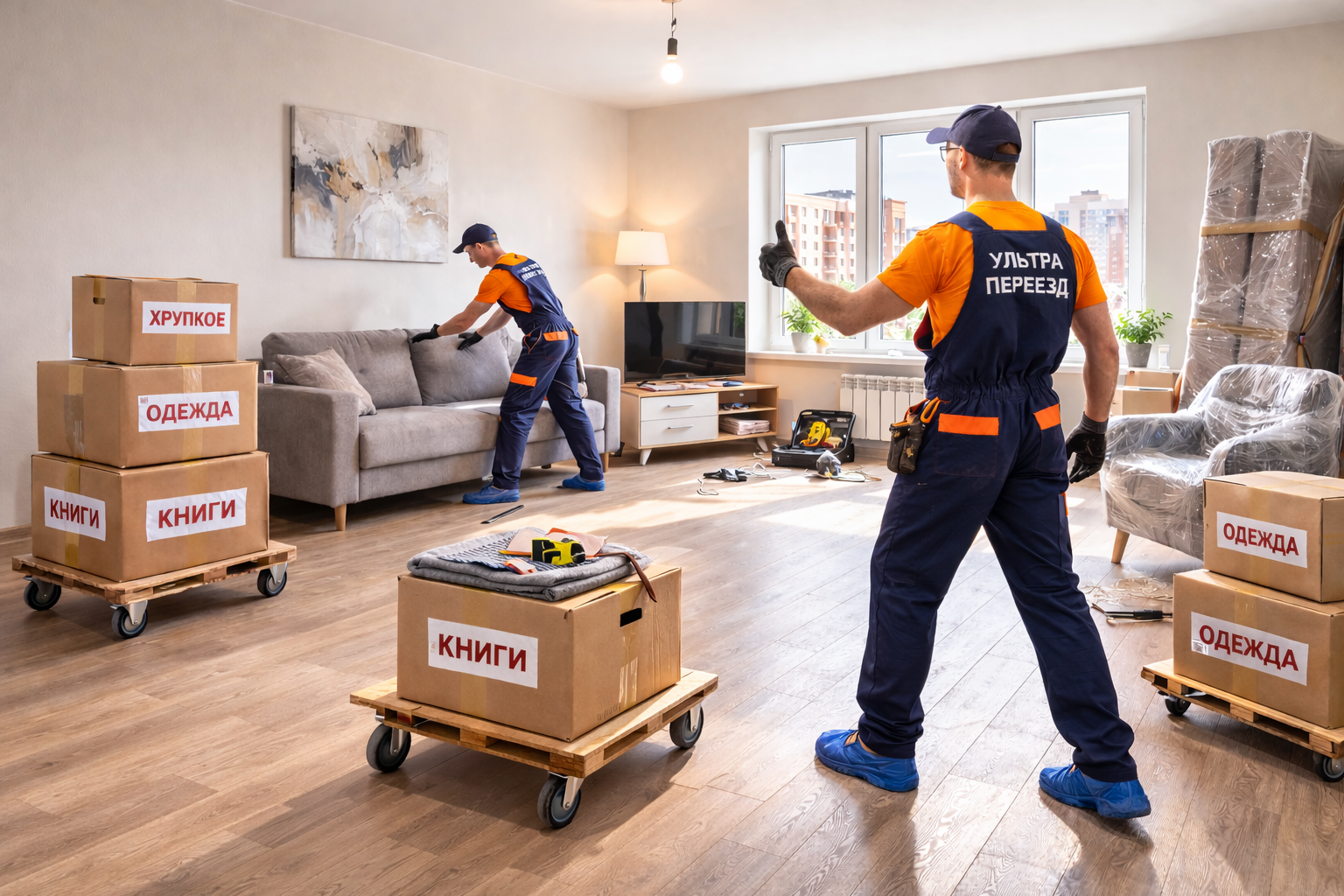 Сборка мебели на новом месте