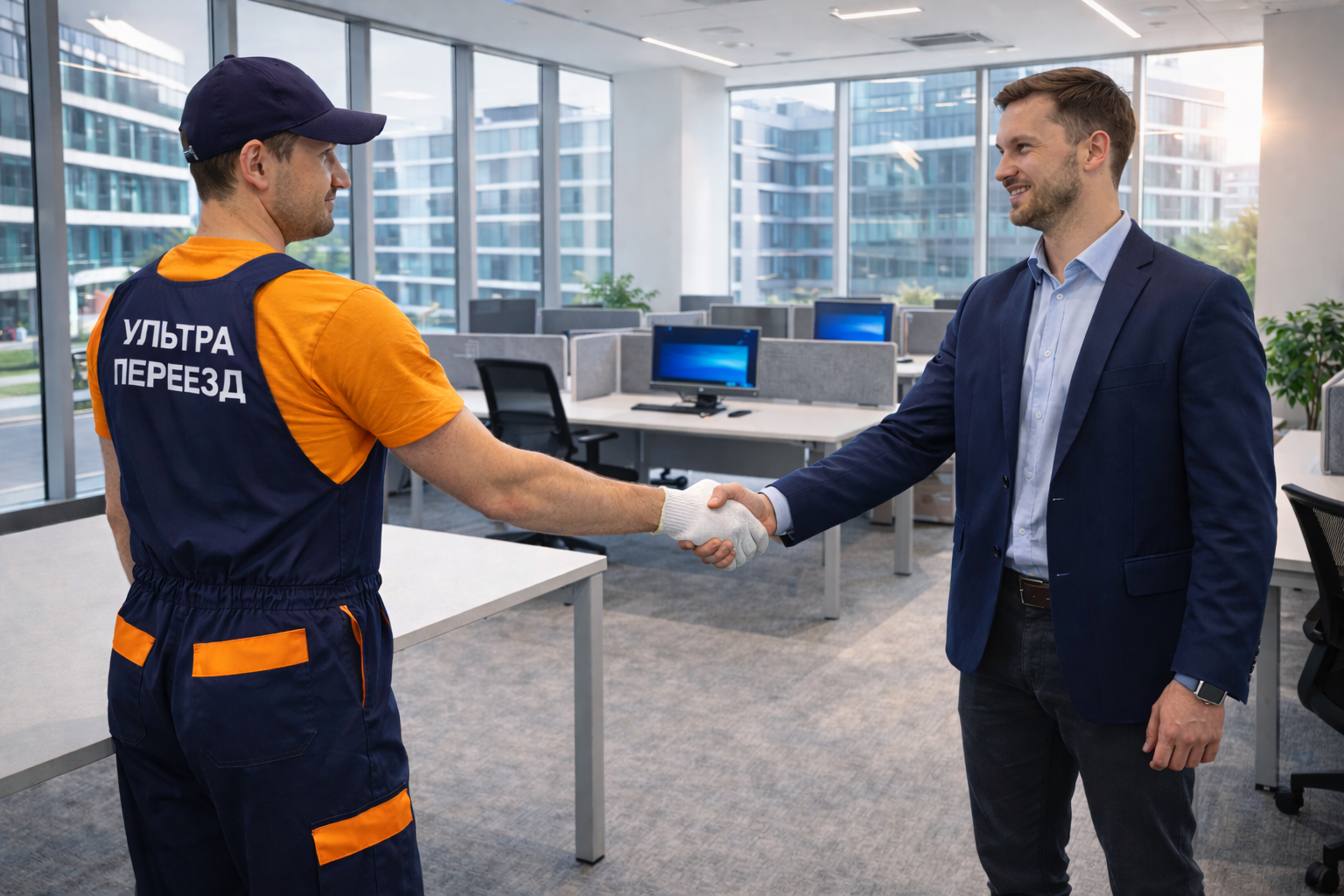 Сборка мебели и сдача офиса после переезда