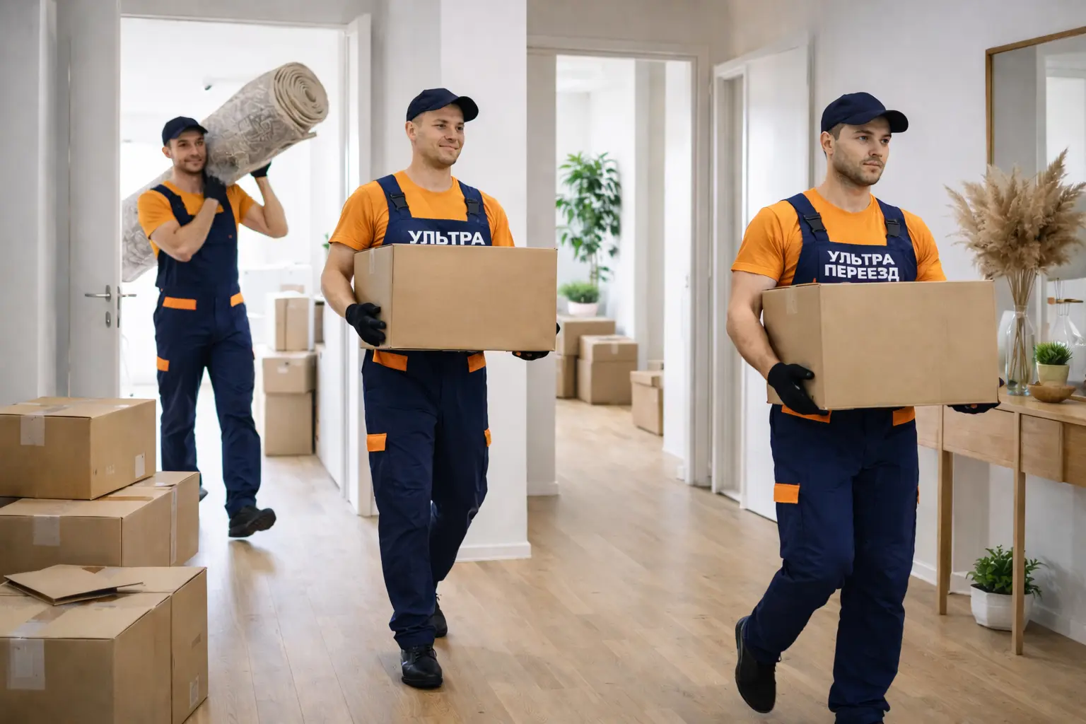 Перевозка вещей с грузчиками