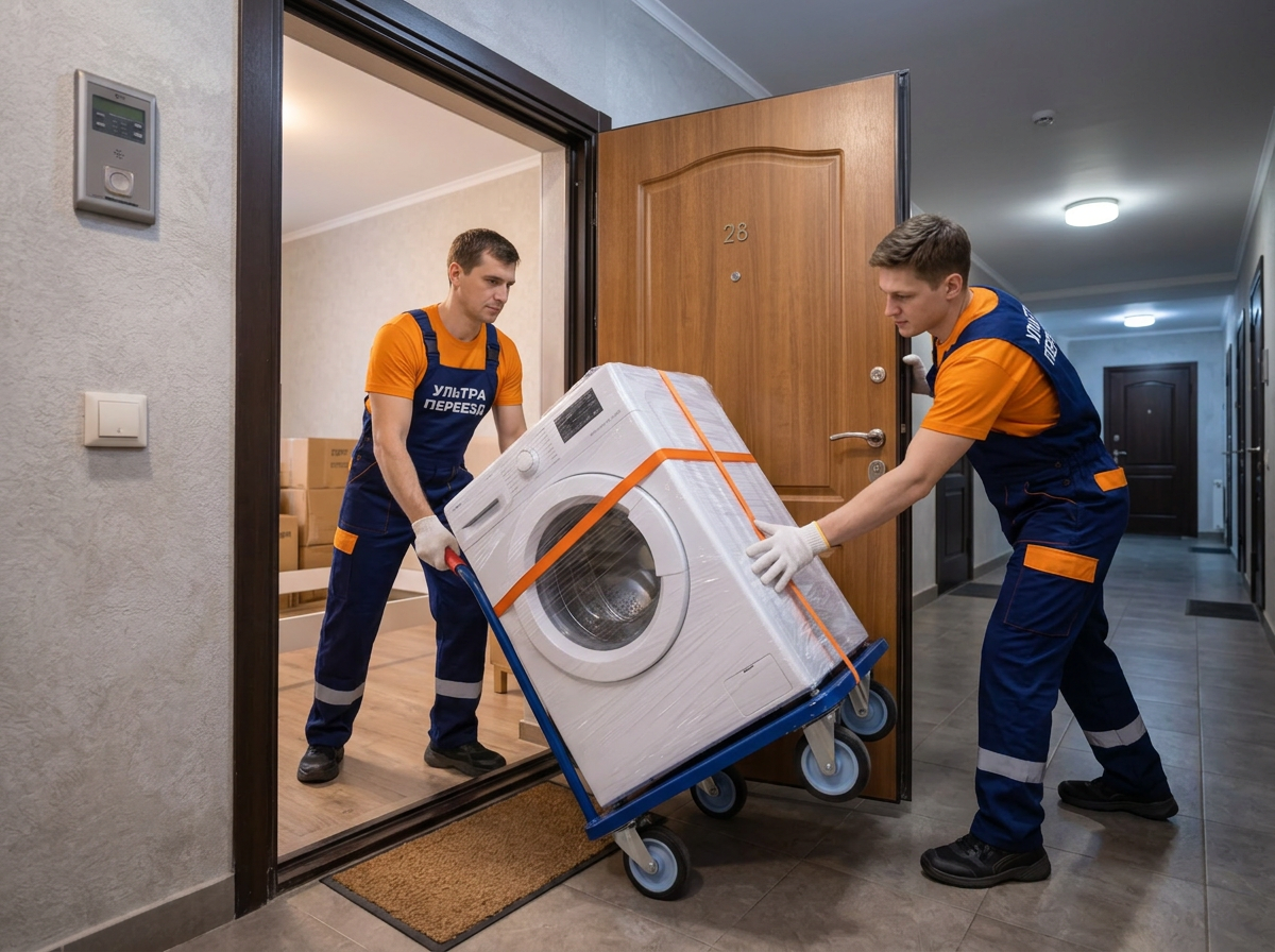 Перевозка техники в специализированном автомобиле