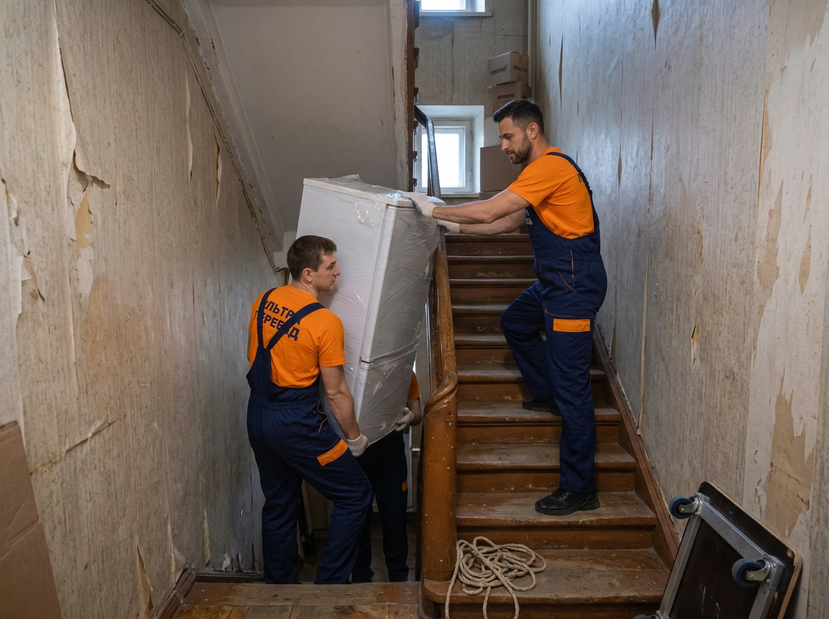 Расстановка техники на новом месте