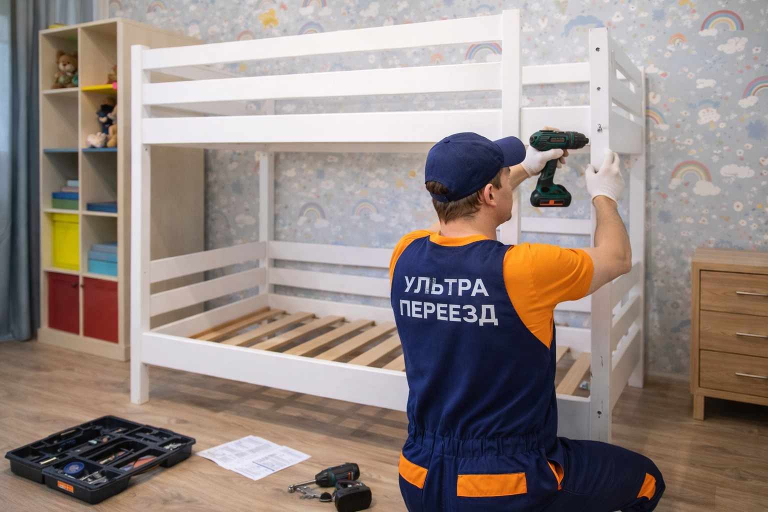 Сборка детской комнаты на заказ