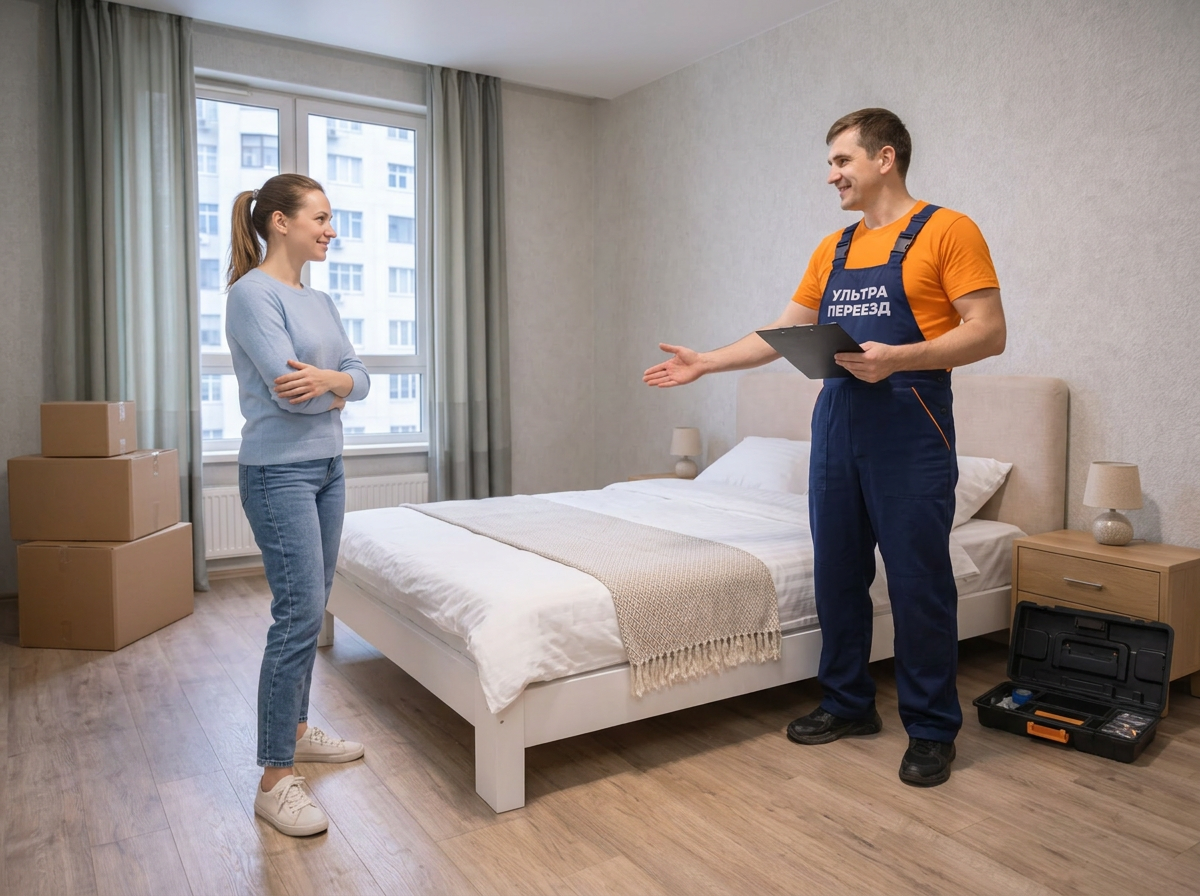 Мастер по сборке мебели на дому — Ультра Переезд